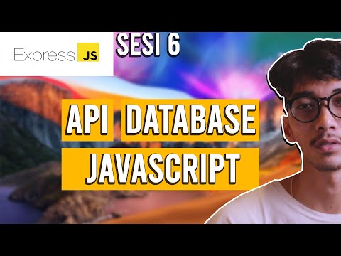 SESI 6 - Tutorial NODE JS MYSQL CRUD Backend API