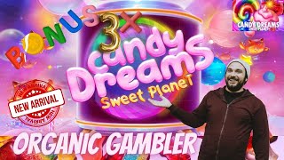 NEW GAME!! 3x the BONUS! WHAT HAPPENED! Organic Gambler | Candy Dreams: Sweet Planet | Pulsz Casino screenshot 4