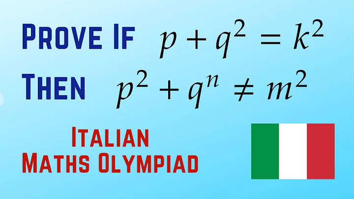 Let P and Q Be Prime Numbers | Problem 2 Italian Maths Olympiad 2019 | Math Olympiad Training
