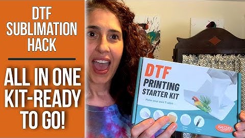 DTF Sublimation Hack! All in One Kit by Kasyu