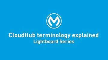 CloudHub Terminology Explained | Lightboard Series