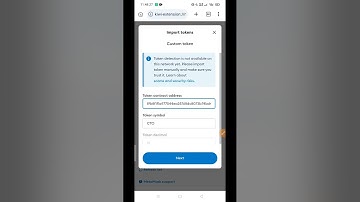 How to Add $CTO Contract Address in Metamask Wallet | Core Network
