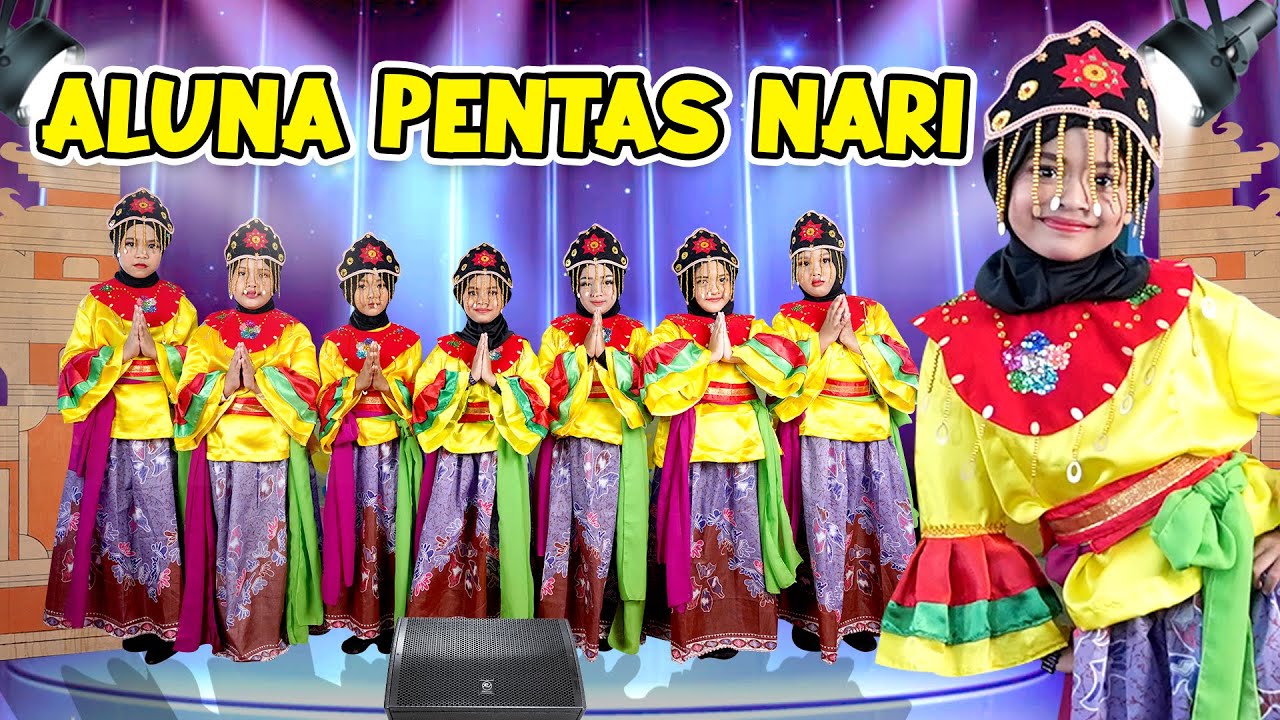 ALUNA PENTAS NARI DI SEKOLAH!! MASYAALLAH CANTIK BANGET!!