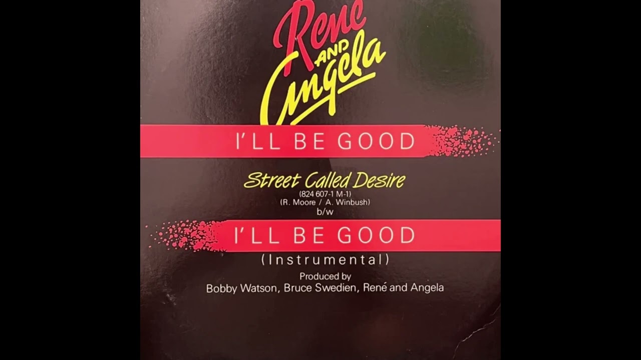 Rene and Angela - I'll be good (Instrumental 12'') 432 Hz