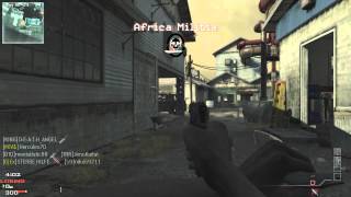 MW3 - epic throwing knife kill
