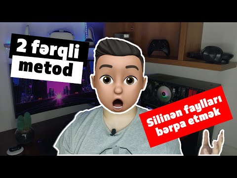 Video: Yaddaş Kartında Silinmiş Fotoları Necə Bərpa Etmək Olar