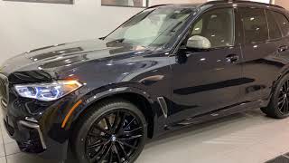 2021 BMW X5 M50i 8 cylinder All black