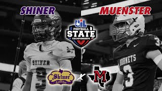 #TXHSFB #9 Shiner vs #2 Muenster 2A DII STATE CHAMPIONSHIP 2024 Texas High School Football Playoffs