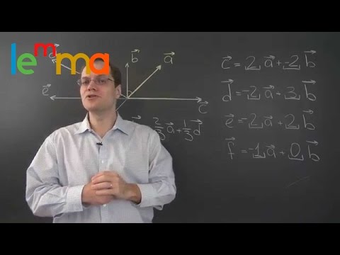 Linear Algebra 3b2: Decomposition with Geometric Vectors 2
