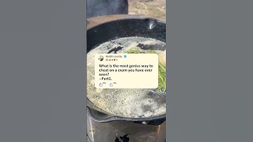 Part1What is the most genius way to cheat on an exam you have ever seen?#reddit#story#storytime