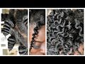 Fake A Twistout With THREAD Curls On Natural Hair: African Hair Threading