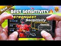 New best sensitivity settings for pubg mobile in 2024 || sensitivity and control codes🔥new update