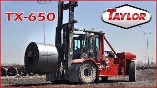 Taylor TX650L and TX650S  Servicing the Steel Industry