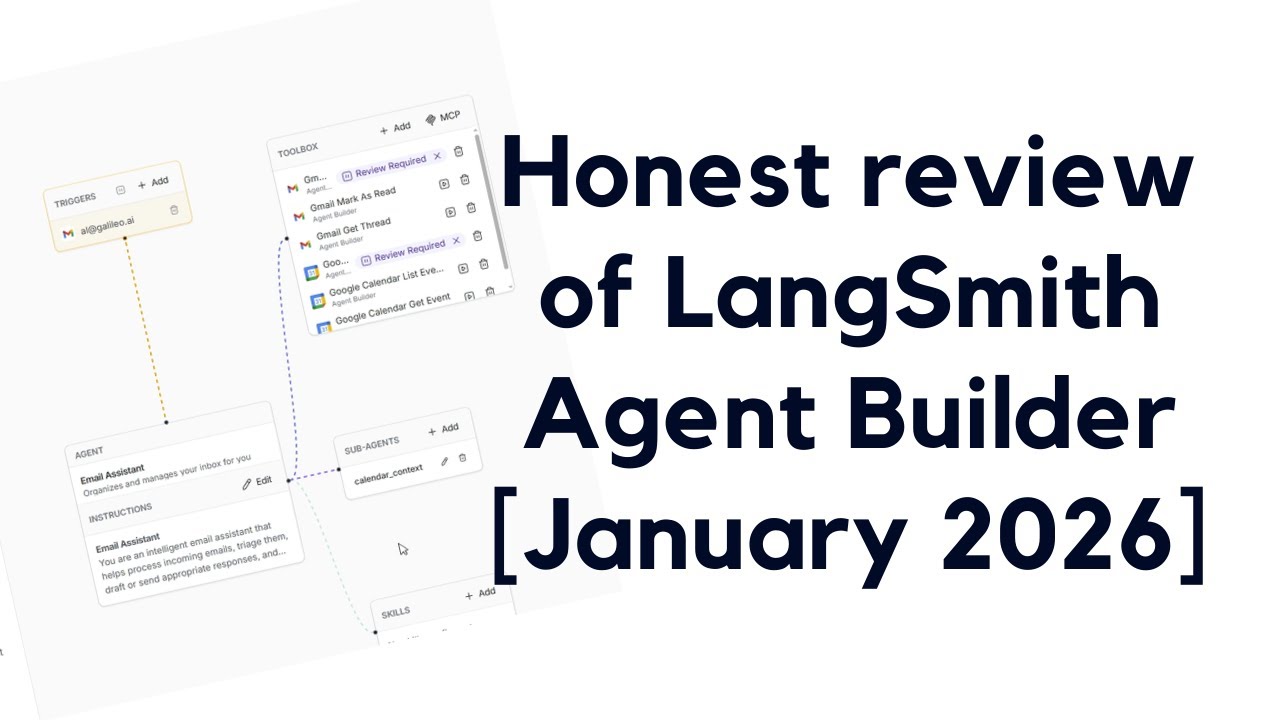 Honest review of LangSmith's no-code Agent Builder - Pros/cons for ...