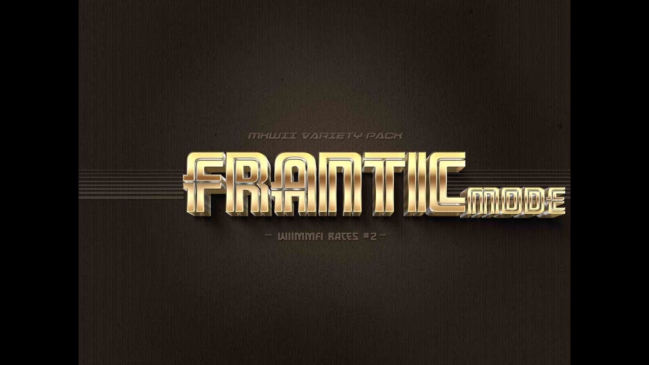 MKWII Variety Pack Frantic Online Races 2 YouTube