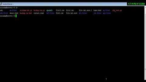 Linux - rename Command - w3resource