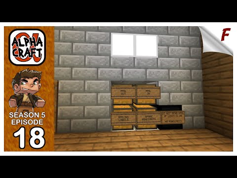 Alpha Mail System and Auto Crafter | Alphacraft S5 | Episode 18