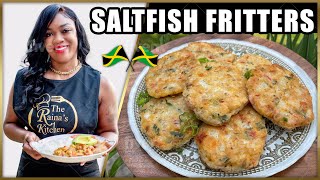 How To Make Jamaican Saltfish Fritters||THE RAINA’S KITCHEN