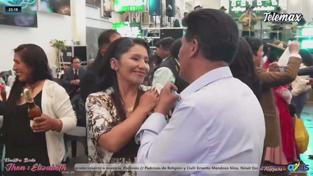 Alaxpacha en vivo - Boda de Jhon y Elizabeth - 17.01.26