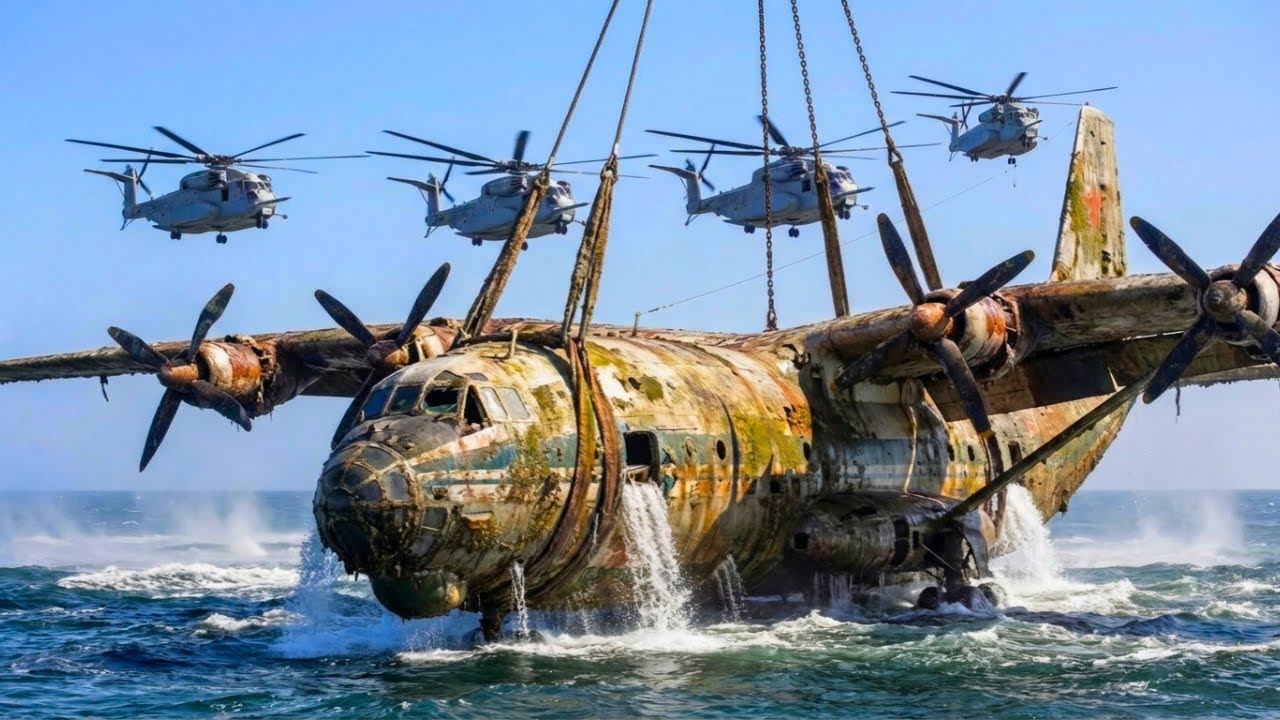 Salvaging the Legendary Mil V-12 Helicopter from the Ocean | Full ASMR Restoration