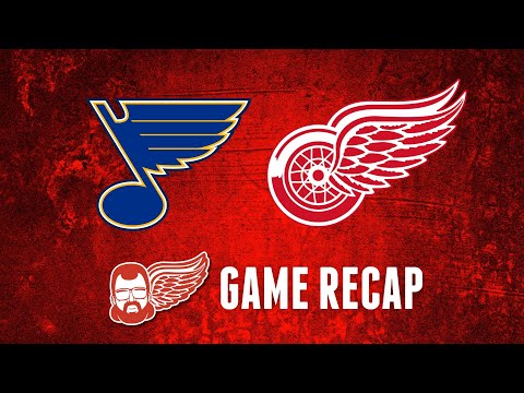 Mulleting over Hockeytown: The Red Wings chase Binnington and rout the Blues 6-1 🔥