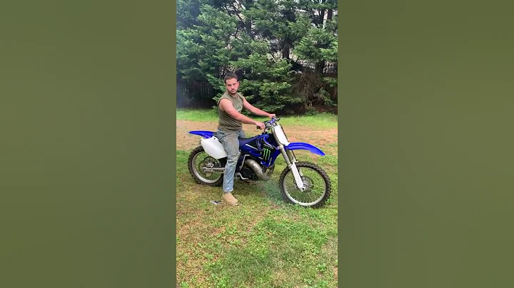 KX500 2 Stroke Engine in a Yamaha 250 Frame / Sleeper Dirt-bike