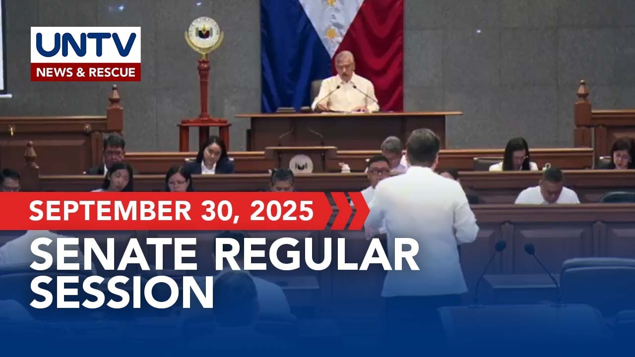 Live: Senate Regular Session | September 30, 2025