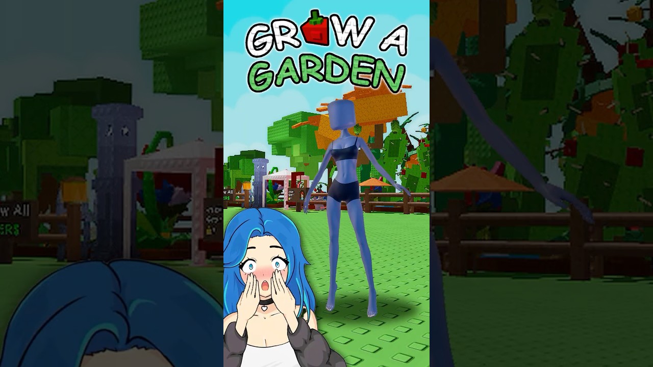 GROW A GARDEN BUT ITS DRESS TO IMPRESS? #roblox #dresstoimpress #growagarden