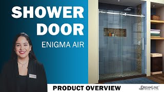 DreamLine Enigma Air Collection | Sliding Shower Door