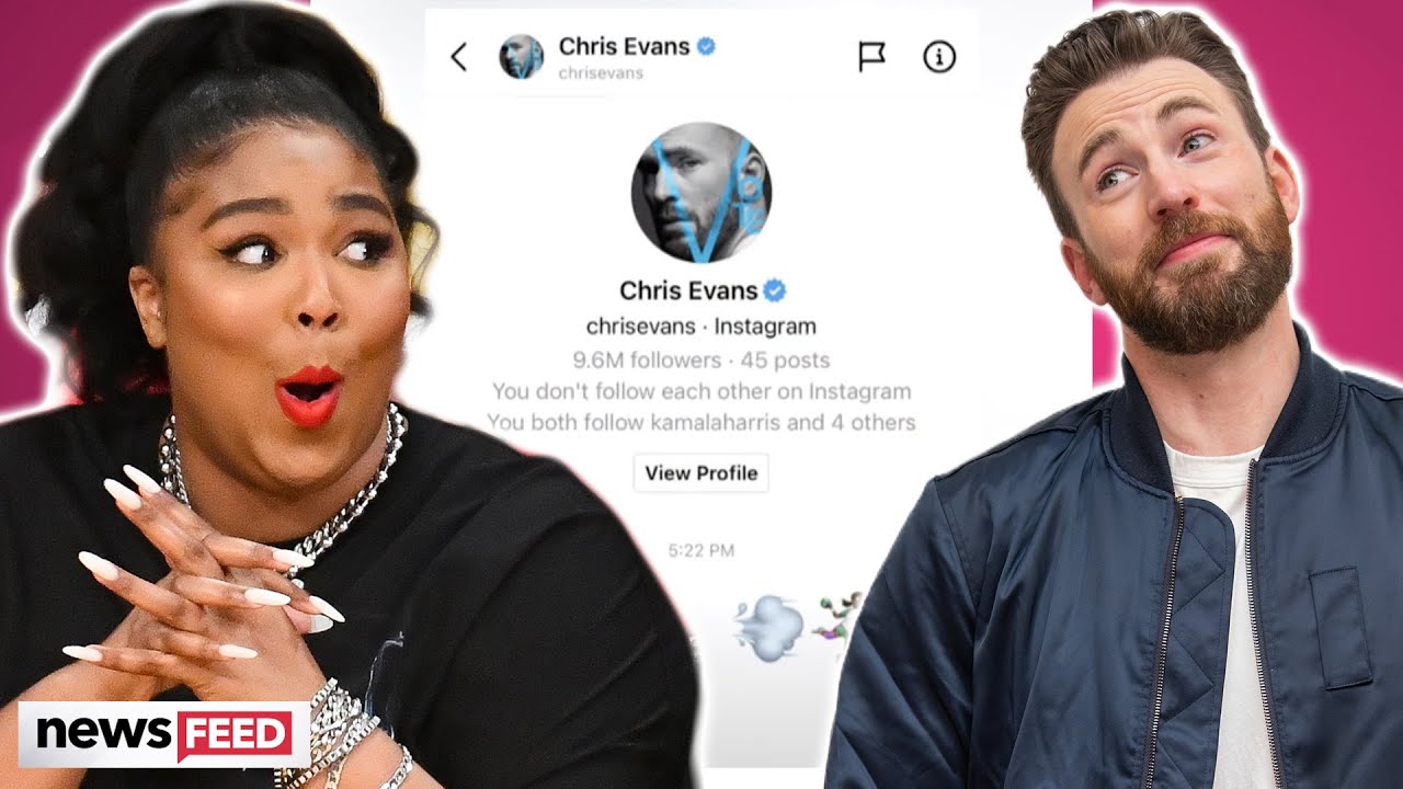 Lizzo DRUNKENLY Slides Into Chris Evans' DMs With THIRSTY Message!