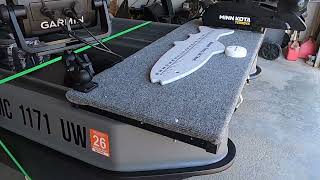 Pond Prowler mods with bow mount trolling motor
