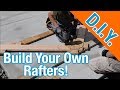 How to Build Your Own Rafters For a Shed: How To Build A Shed ep 8 How to Build Your Own Rafters For a Shed: How To Build A Shed ep 8