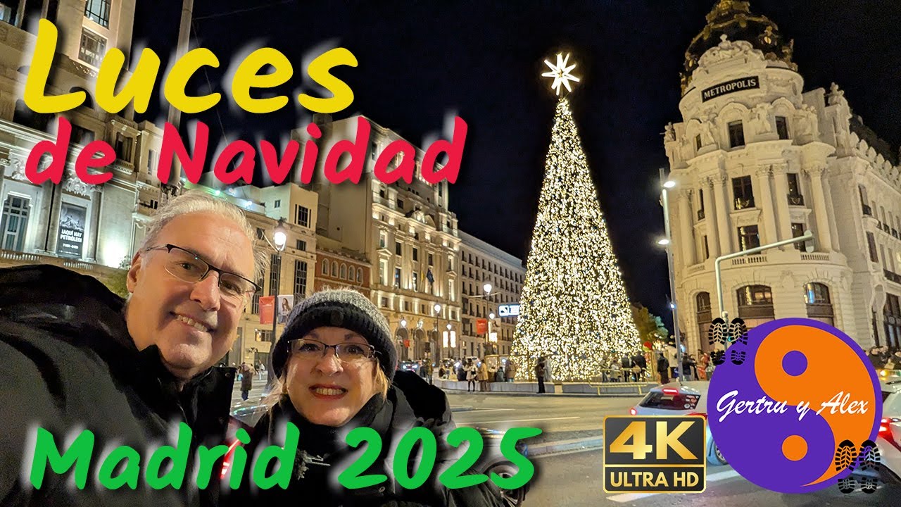 Madrid se transforma en Navidad, así brillan sus rincones más icónicos en 2025.