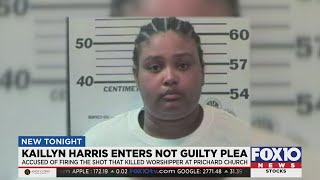 Woman charged with firing shot that killed Grace Carter pleads not guilty