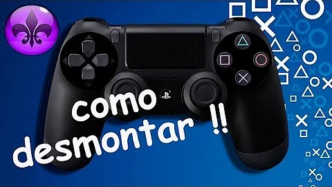 Qual é a chave para abrir controle de Ps4?