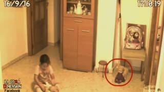astaga !! sang ayah pasang camera CCTV di rumah karena anaknya bilang di ganggu sesuatu