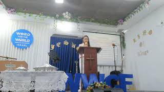 Tithes and Offering Exhortation by: Sis. Jane Alva