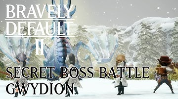 Secret Boss Gwydion - HARD MODE [Bravely Default II]