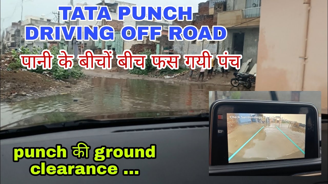 TATA PUNCH OFF ROAD DRIVING in RAINI DAY - YouTube