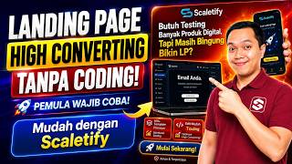 Cara Membuat Landing Page High Converting Tanpa Coding dengan Scaletify Cara Membuat Landing Page High Converting Tanpa Coding dengan Scaletify