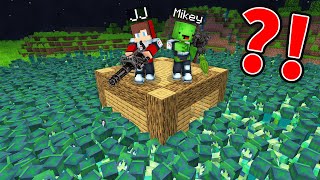 Mikey & JJ ARE SURROUNDED BY ZOMBIE GIRLS in Minecraft - Maizen