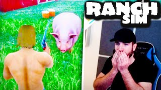 THE PIG SLAUGHTER! - Ranch Simulator Episode 8