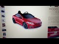 I ordered my Radio Flyer TESLA Model S For Kids!