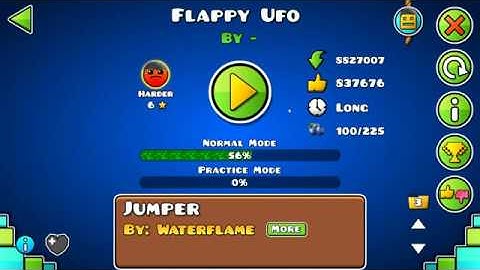 Flappy UFO -Geometry Dash