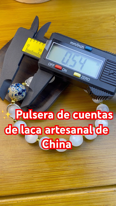 ✨ Pulsera de cuentas de laca artesanal de China #asmrsounds #shorts #diyjewelry #handmadegifts
