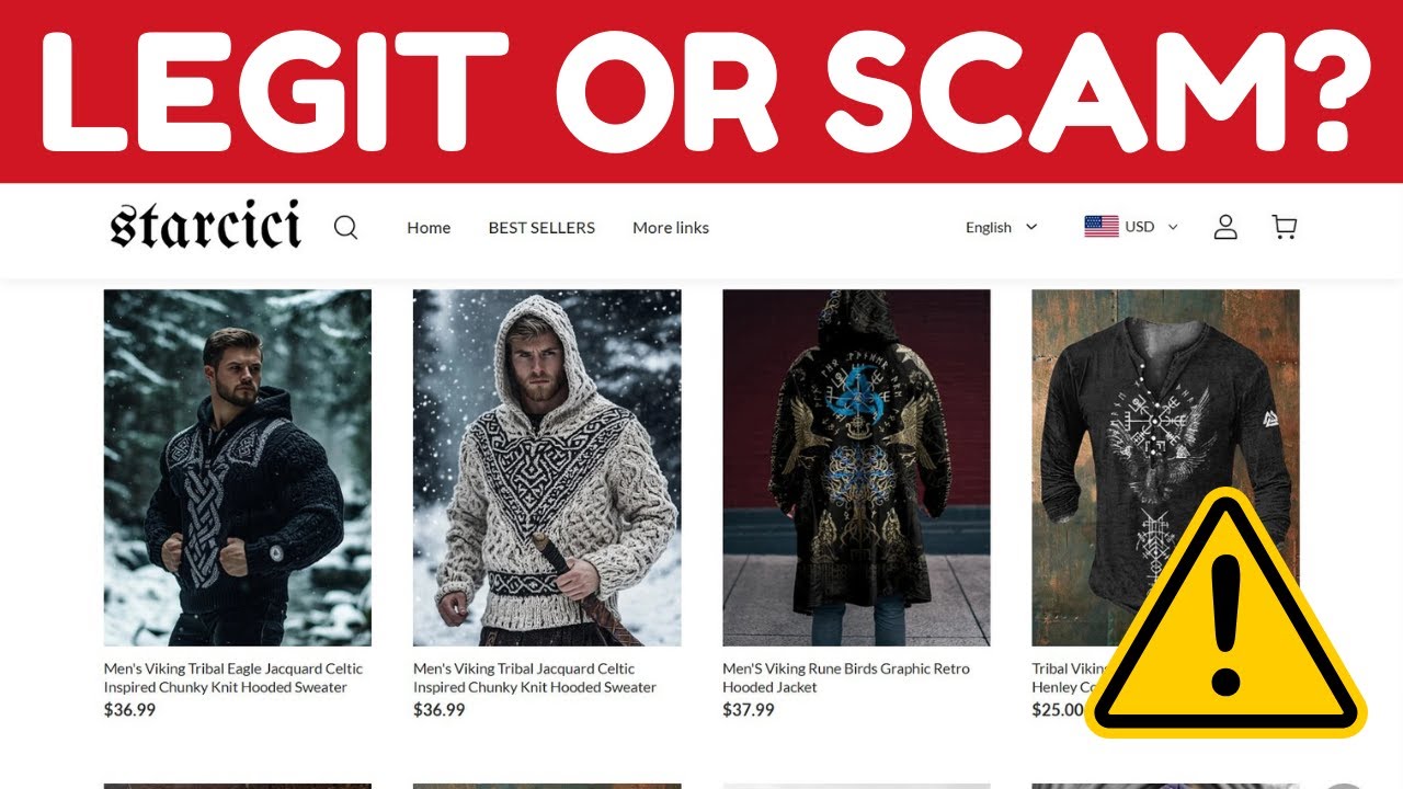 Starcici.com Review - Viking Jackets Legit Or Scam?
