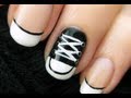 Converse Shoe Nail Art