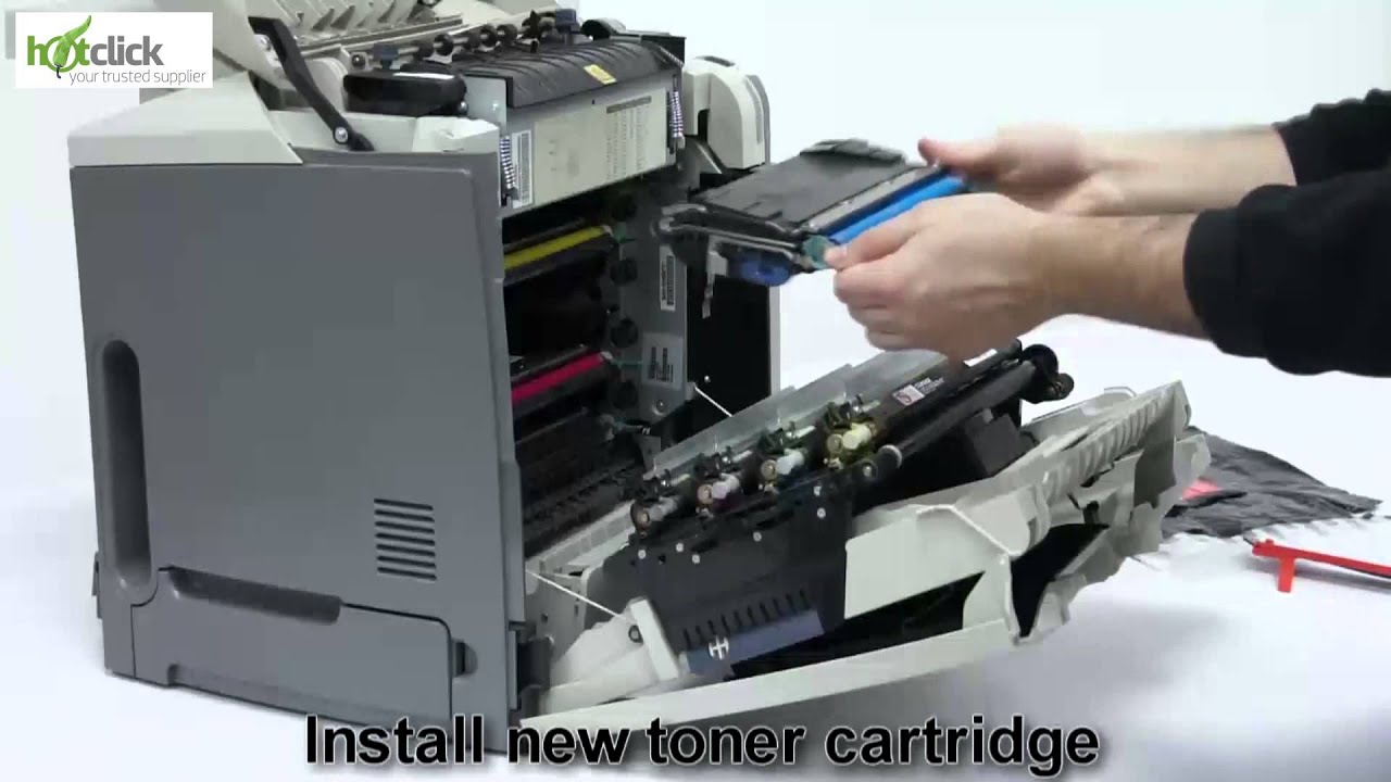 Lexmark C534dn Toner Cartridge Replacement - user guide  C540H1KG