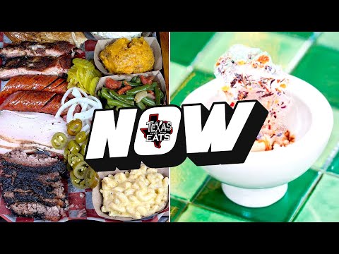 Texas Eats NOW: Michelin-Starred Desserts and South Side Barbecue Favorites