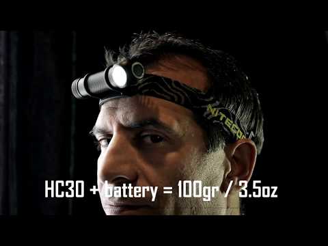 Nitecore HC30 headlamp - Unbox Test Advice - Review